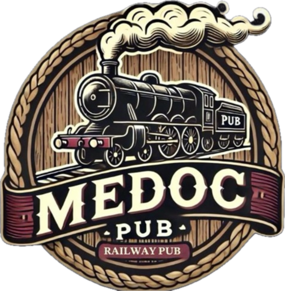 Logo PUB MÉDOC Railway Pub